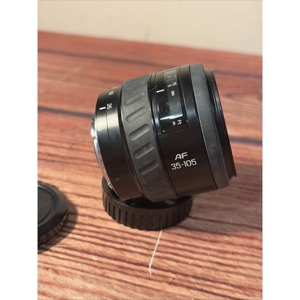 Minolta AF 35-105mm f/3.5-4.5 Zoom SLR Lens For Minolta Sony A W/ Caps